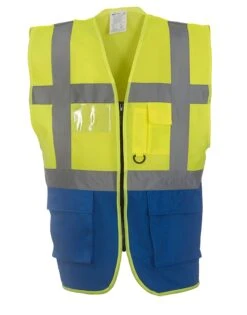 Yoko Hi-Vis Executive Waistcoat -XAMAX 9f9d684c87e85560460062388ef29d8a8aaa047af45e398d5146b3ffd99db23b