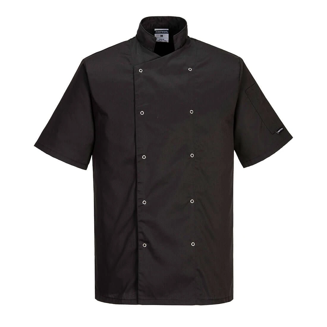 Portwest Cumbria Chefs Jacket S/S 3 Portwest Cumbria Chefs Jacket S/S