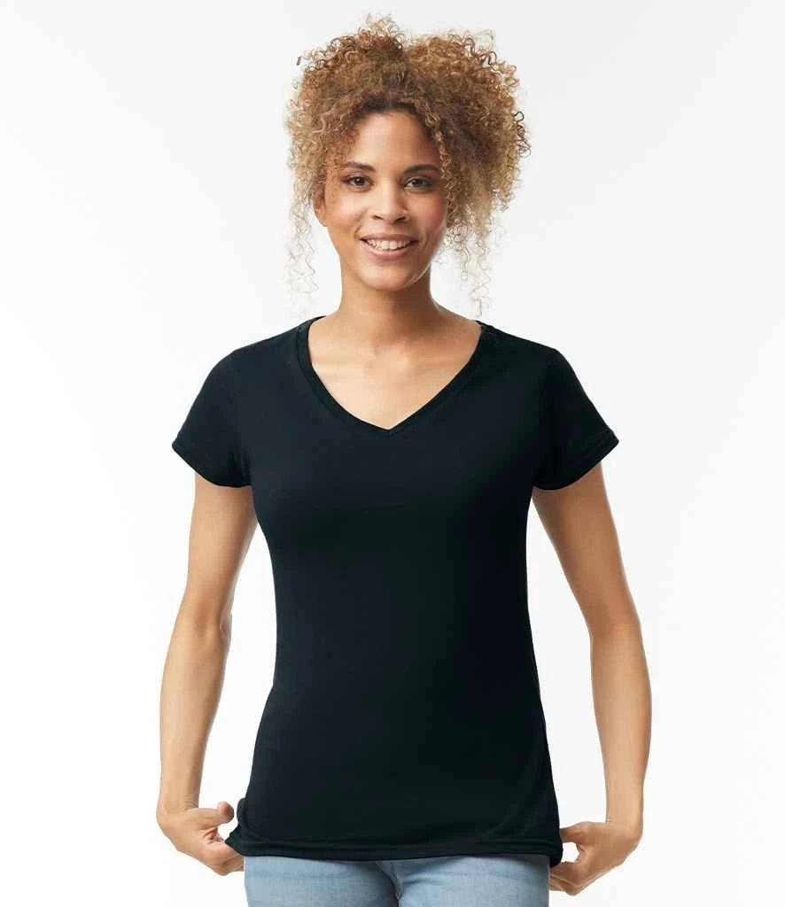 Gildan Softstyle® Ladies' V-Neck T-Shirt 7 Gildan Softstyle® Ladies' V-Neck T-Shirt - Image 5
