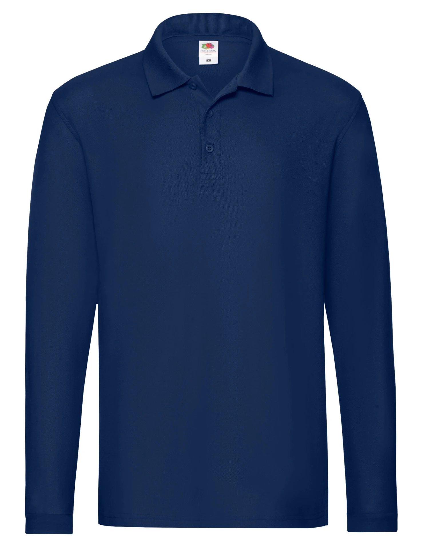 Fruit Of The Loom Mens Premium Long Sleeve Polo 10 Fruit Of The Loom Mens Premium Long Sleeve Polo - Image 8