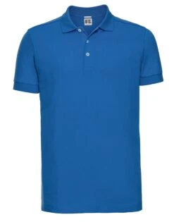 Russell Mens Fitted Stretch Polo