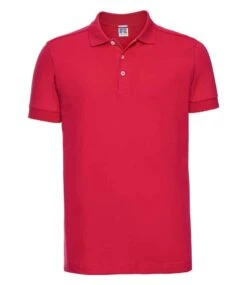 Russell Mens Fitted Stretch Polo -XAMAX a7179ea45d7988277da46ba0339bc6d1bae2d0d0c46cb4b8923b39b1ff79433e