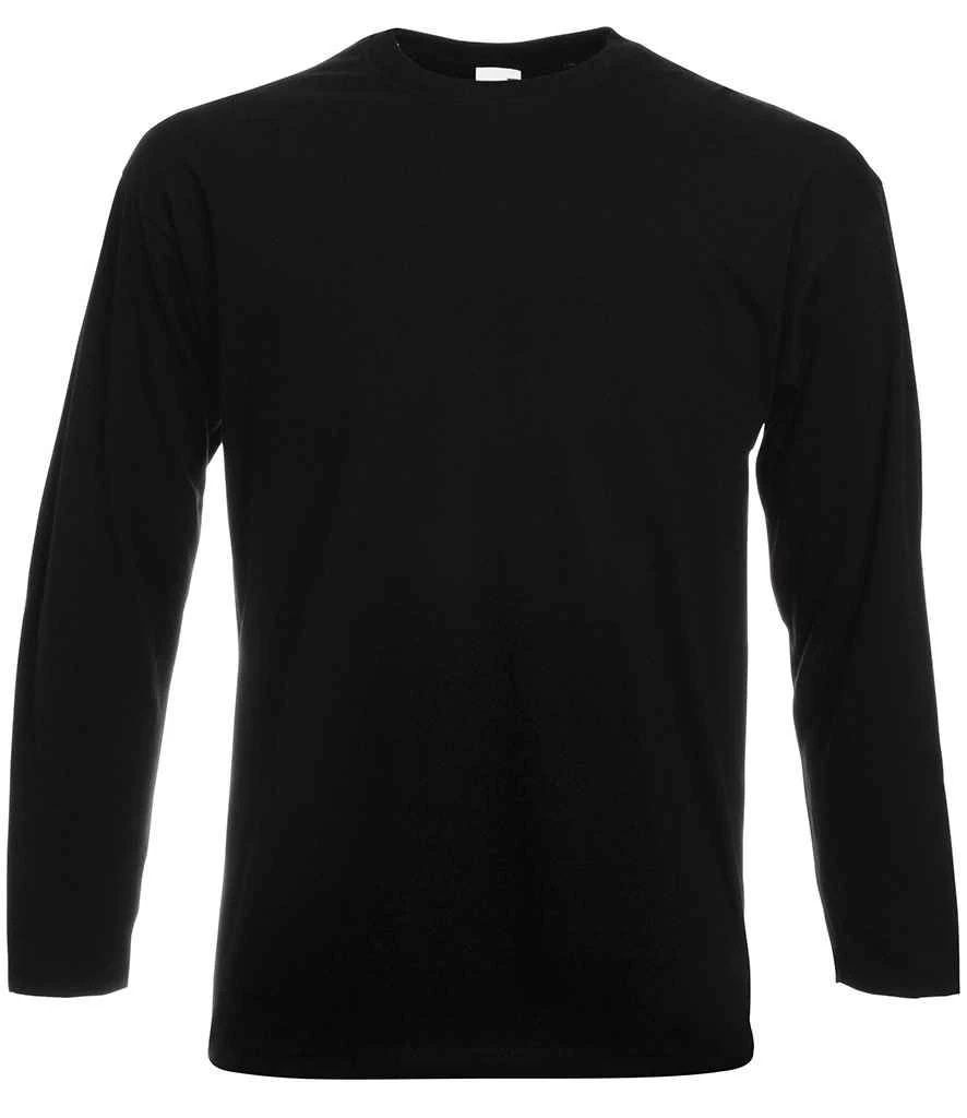 Fruit Of The Loom Mens Valueweight Long Sleeve T Shirt 4 Fruit Of The Loom Mens Valueweight Long Sleeve T Shirt - Image 2