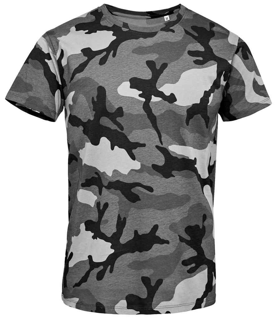 SOL'S Sols Camo T Shirt 5 SOL'S Sols Camo T Shirt - Image 3