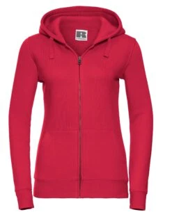 Russell Ladies' Authentic Zipped Hood Jacket -XAMAX a92334adcb4d21bf64407f391bc7b6ca64872b3a5cba93b8a5eb4eb74950334c