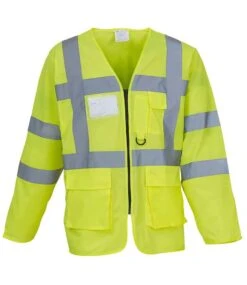 Yoko Hi-Vis Executive Long Sleeve Waistcoat 11 Yoko Hi-Vis Executive Long Sleeve Waistcoat -XAMAX aa0ccc3883b670337ed39805e1222e0f44fa90743fde55ec05e7ec3d9b3ae1fa