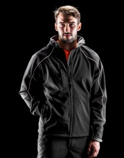Result Hooded Softshell Jacket -XAMAX ab06e31214e688bbe911a7c49d93c608d4d21fdfb81c4423d3efdc8447743b1c