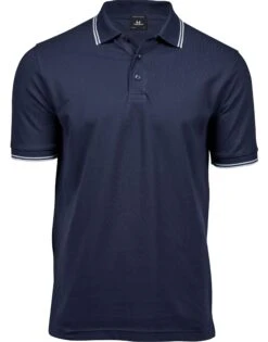 Tee Jays Mens Luxury Stripe Stretch Polo -XAMAX abab5a30e1880cb5fd33259e20a5132b158fadc880ea5d8c764dea360069fc09