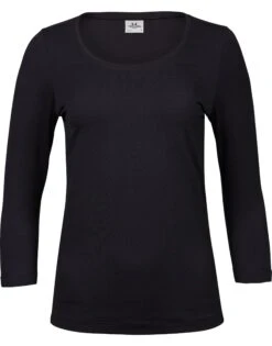 Tee Jays Womens Stretch 3/4 Sleeve Tee