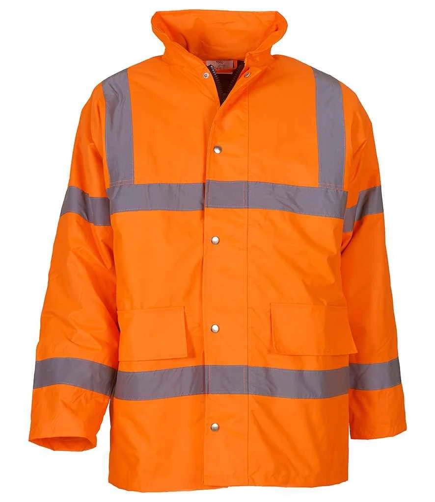Yoko Hi-Vis Road Safety Jacket 4 Yoko Hi-Vis Road Safety Jacket - Image 2