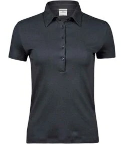 Tee Jays Ladies' Pima Cotton Polo -XAMAX ace61f8ee177b06da14aa7a0ff5d104fab528ff01e456242aa93dea3aaa1f18f