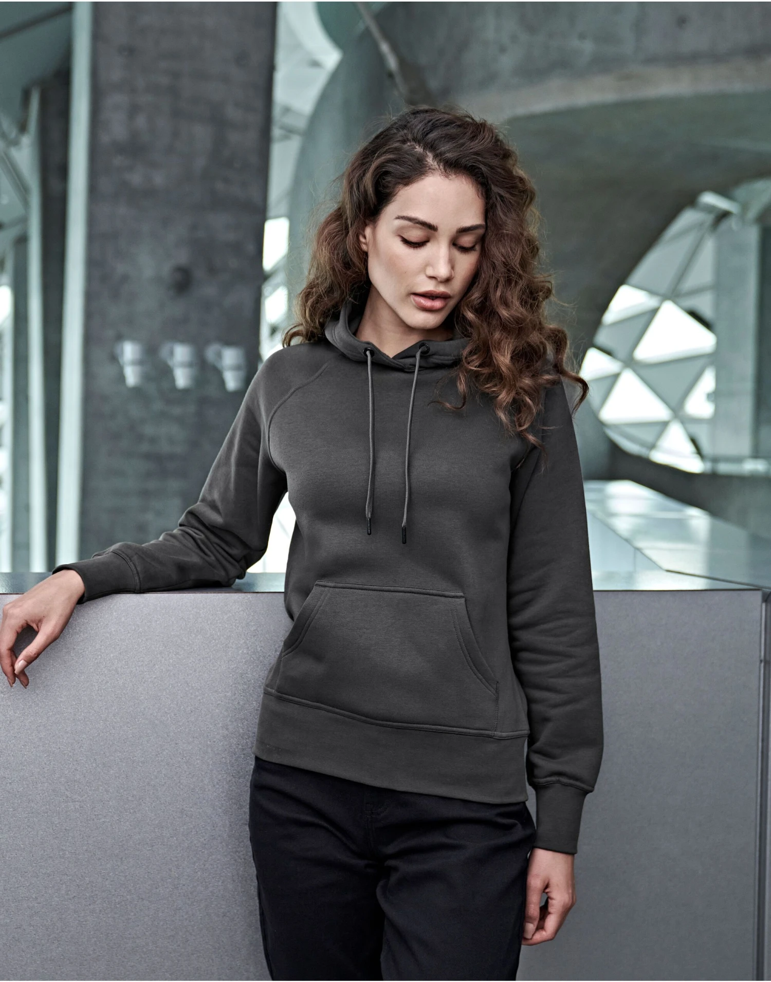 Tee Jays Womens Hooded Sweatshirt 5 Tee Jays Womens Hooded Sweatshirt - Image 3