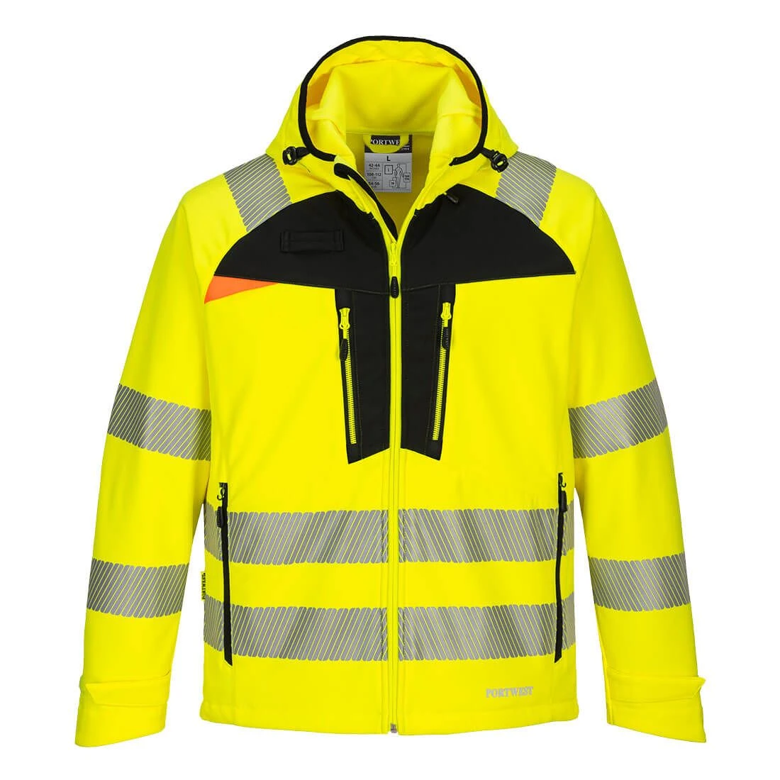Portwest DX4 Hi-Vis Softshell (3L) 3 Portwest DX4 Hi-Vis Softshell (3L)