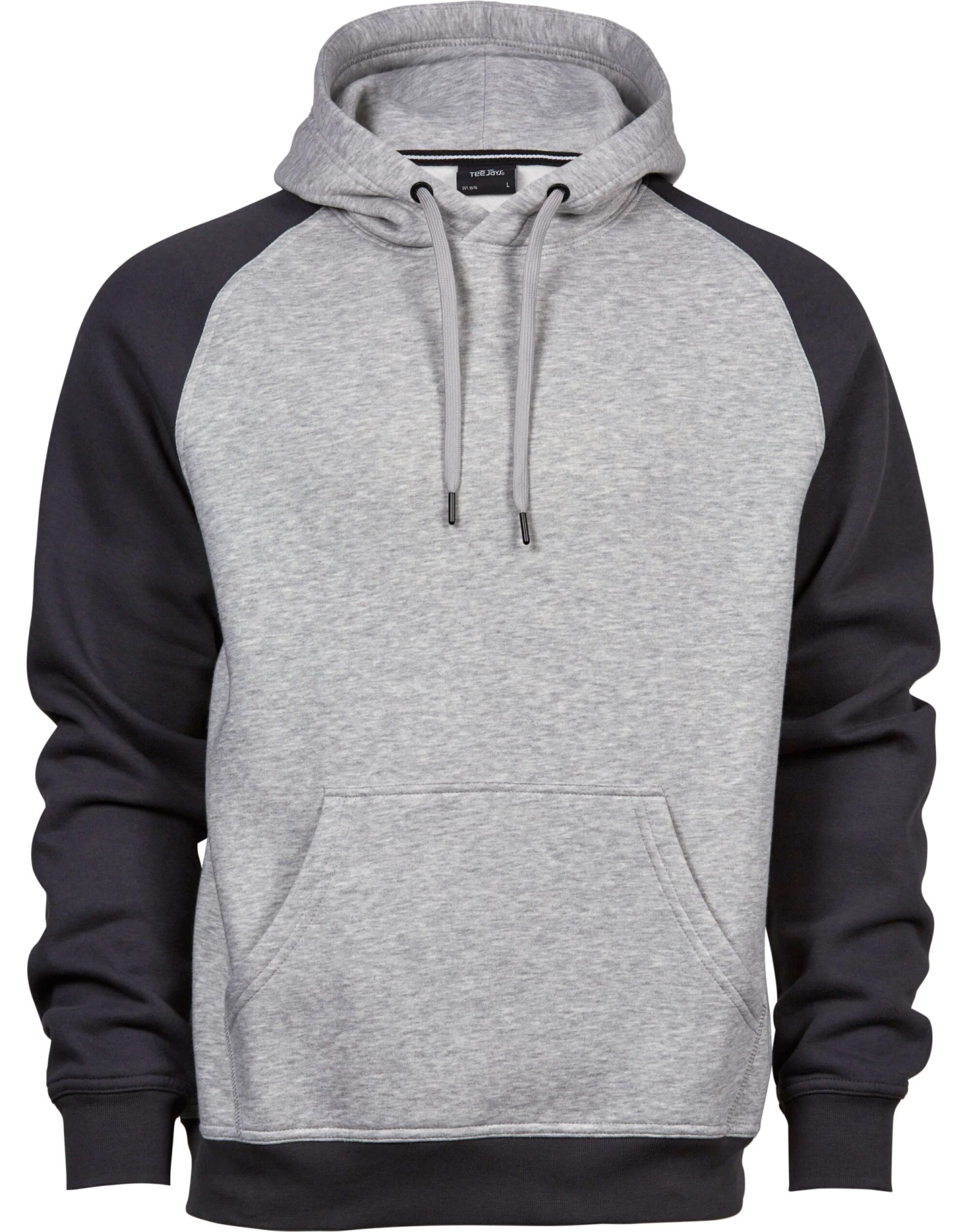 Tee Jays Mens Two-Tone Hooded Sweatshirt 5 Tee Jays Mens Two-Tone Hooded Sweatshirt - Image 3