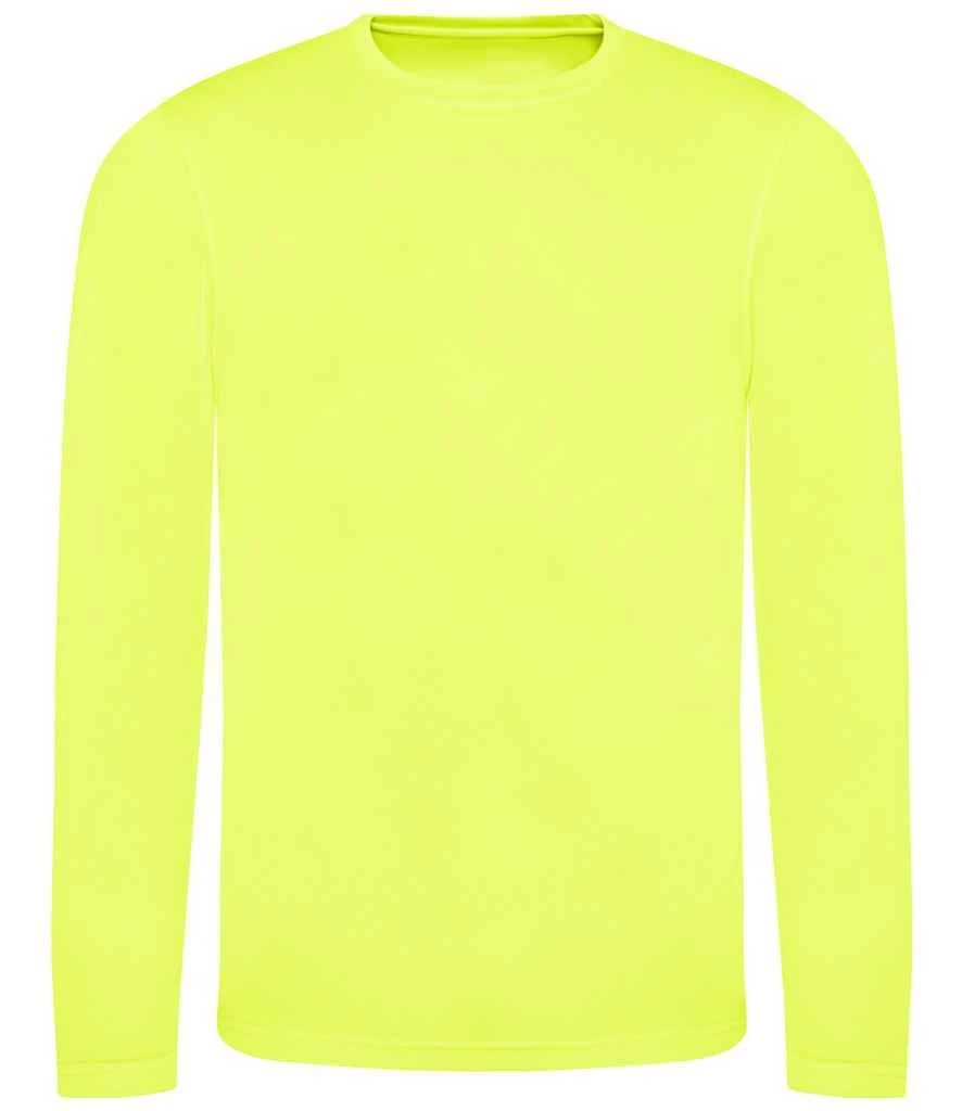 Just Cool AWDis Cool Long Sleeve Wicking T Shirt 4 Just Cool AWDis Cool Long Sleeve Wicking T Shirt - Image 2