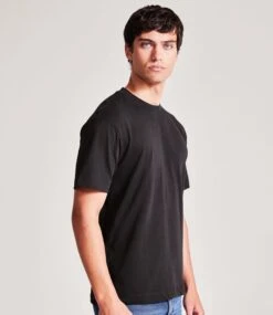 Anthem Organic Heavyweight T Shirt -XAMAX am15 blk model 1 2