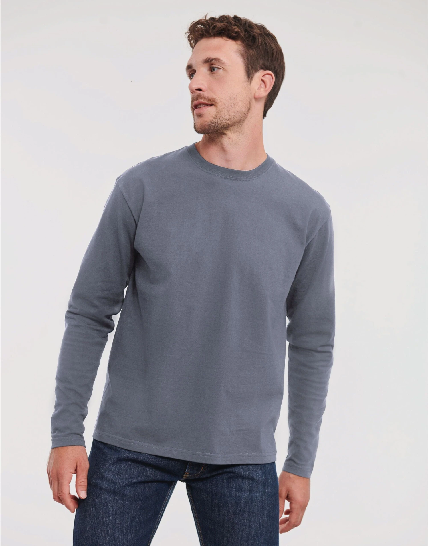 Russell Classic Long Sleeve T 4 Russell Classic Long Sleeve T - Image 2