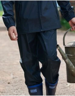 Regatta Junior Kids Pro Stormbreak Waterproof Overtrousers -XAMAX b0ad95cccd25953b767f647959ffa5f28eb661891590994ea53497762789148f
