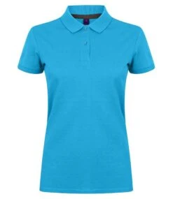 Henbury Ladies Modern Fit Cotton Piqué Polo Shirt -XAMAX b43ea69326668e820cb7ef51ebe2b8946b015c249be68e4915eddef04f2b749f