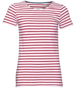 SOL's Ladies Miles Striped T Shirt