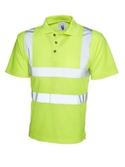 Uneek Hi-vis Polo Shirt