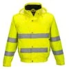 Portwest Hi-Vis Rain Lite Bomber Jacket -XAMAX b98b47da7ffca4ed1ccc20e4337bb0653cad4f1603f2782ff16620660392698a