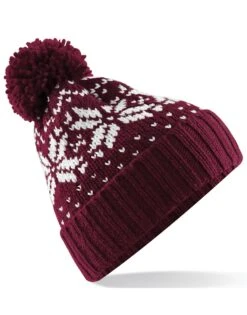 Beechfield Fair Isle Snowstar® Beanie -XAMAX bafc1bbf236b879bdf0289627cef9f266df9bc84d1953cdb6e73b7fdd5a204fb