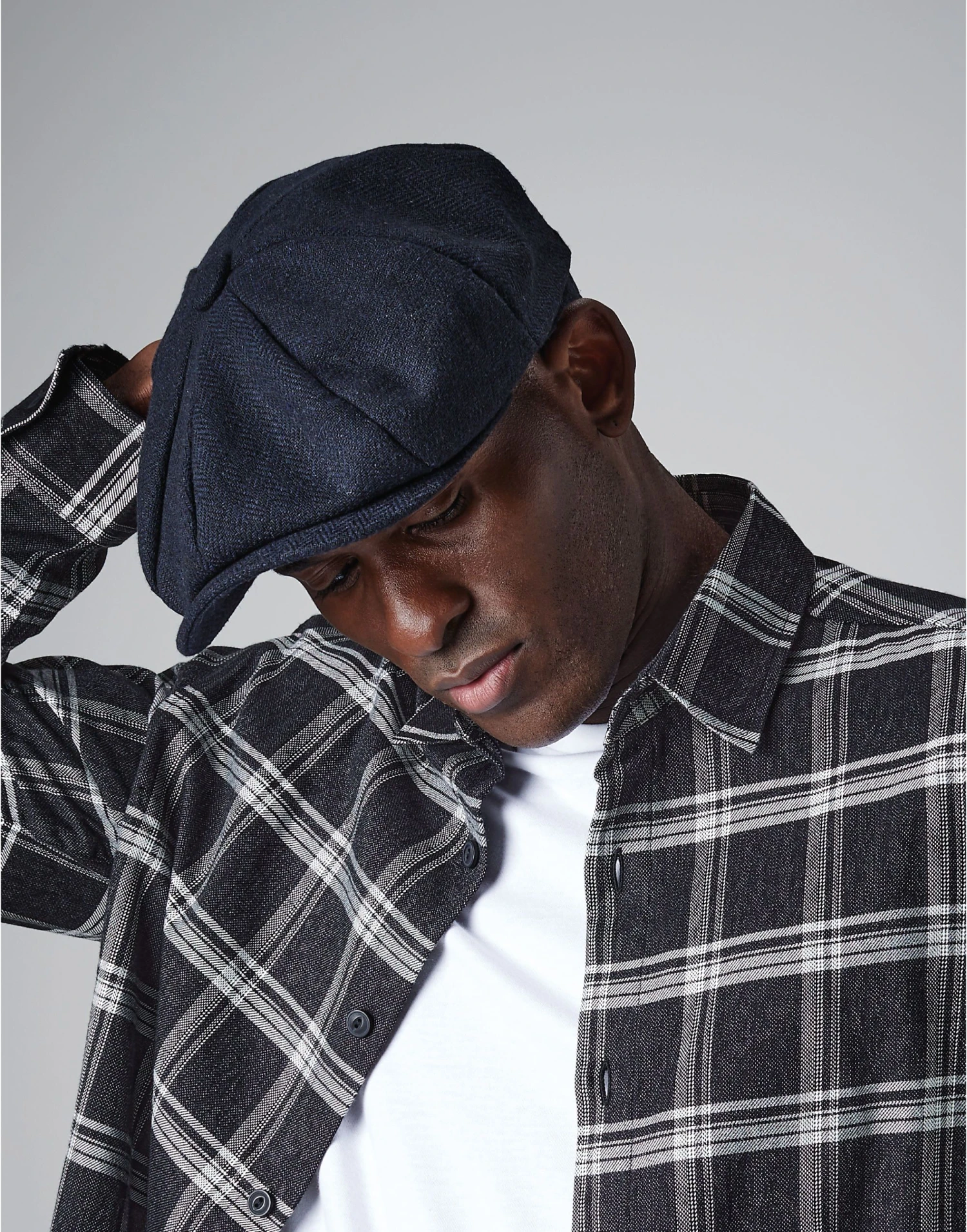 Beechfield Heritage Baker Boy Cap 4 Beechfield Heritage Baker Boy Cap - Image 2