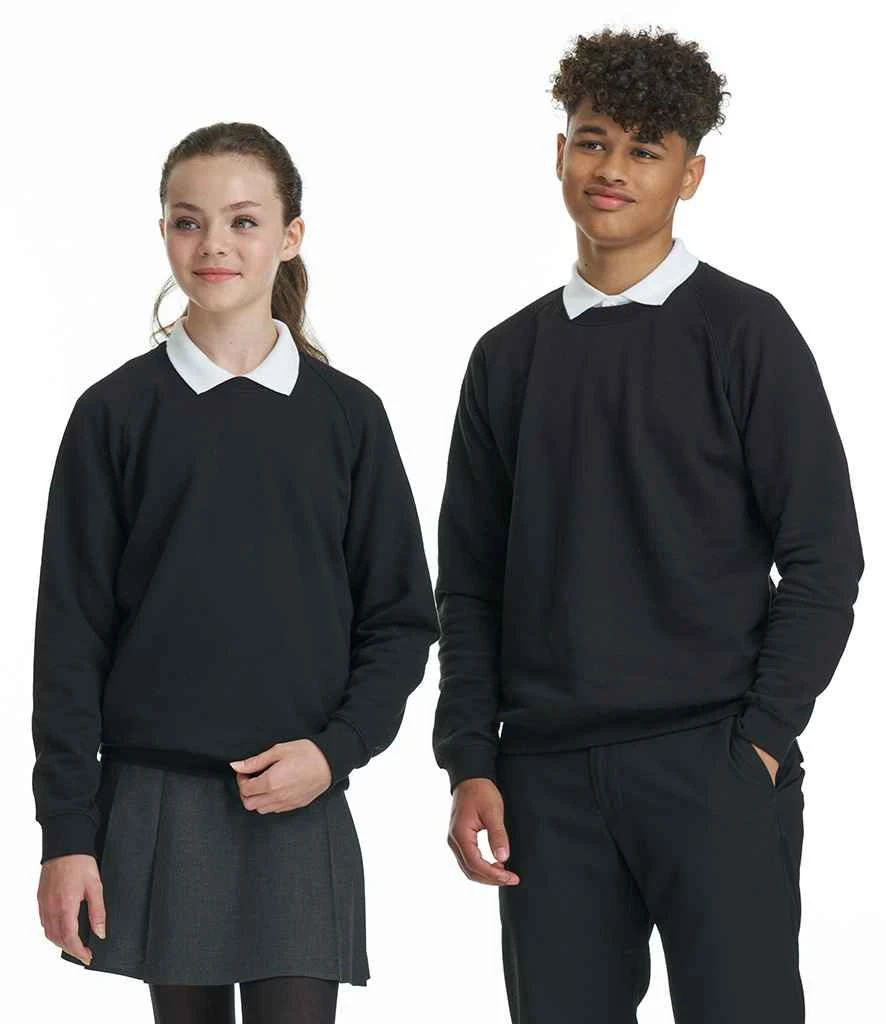 AWDis Academy Senior Raglan Sweatshirt 5 AWDis Academy Senior Raglan Sweatshirt - Image 3