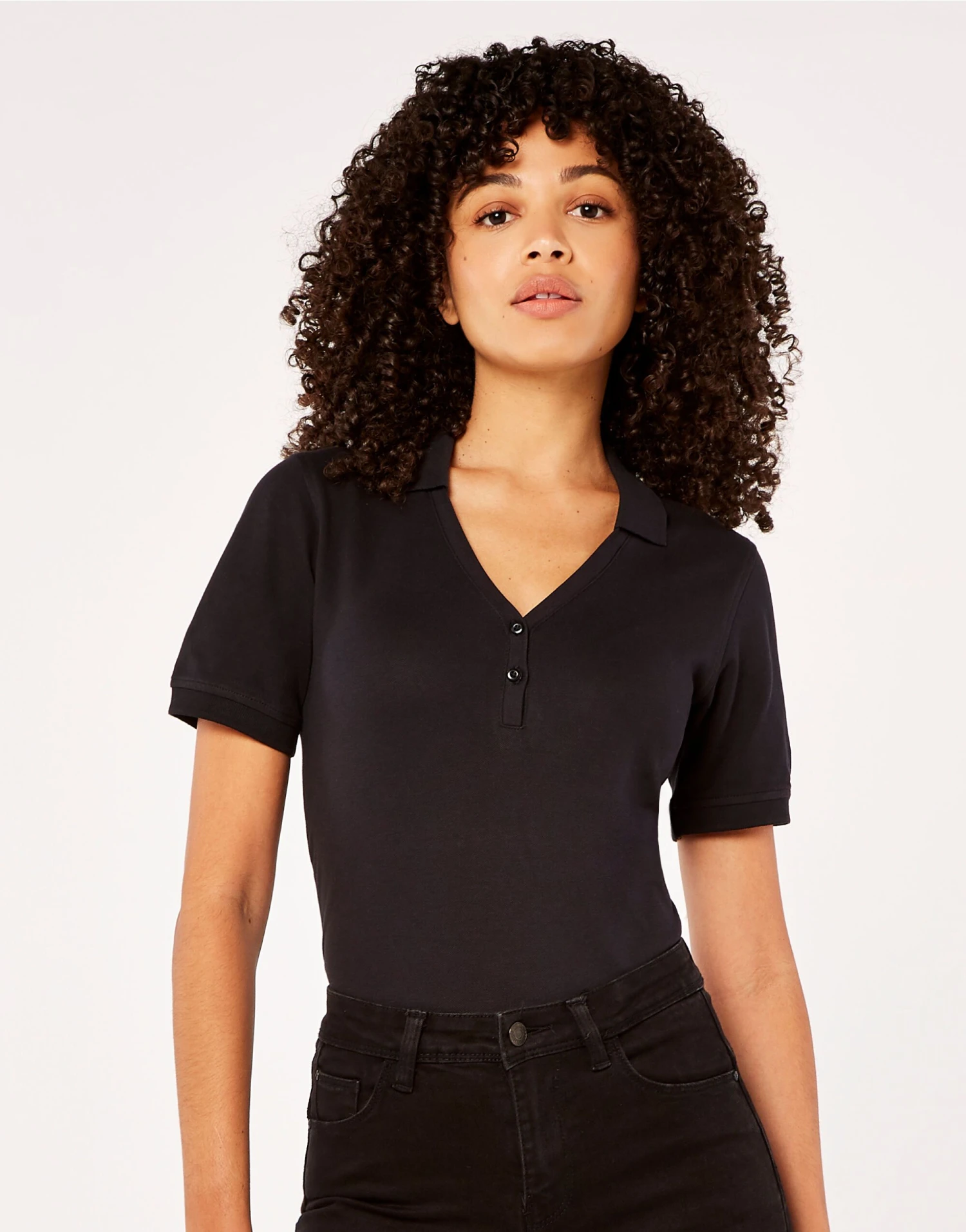 Kustom Kit Regular Fit Comfortec® V-Neck Polo 5 Kustom Kit Regular Fit Comfortec® V-Neck Polo - Image 3