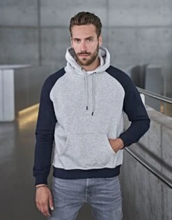 Tee Jays Mens Two-Tone Hooded Sweatshirt 11 Tee Jays Mens Two-Tone Hooded Sweatshirt -XAMAX bca98a2a1be70633c11e2ccc13a6885831720c3cdb645e72c911085309c77ade