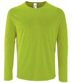 SOL'S Sols Sporty Long Sleeve Performance T Shirt -XAMAX bcfd6decb3358468e4cb482763b3dd610b4e27630026fe9430fe8c3c2f5ccb3c