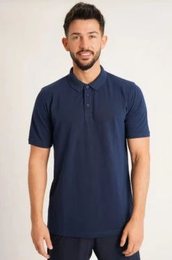 BEHRENS Pique Mens Polo -XAMAX beh 3522m nvy mod 1 1 1 5