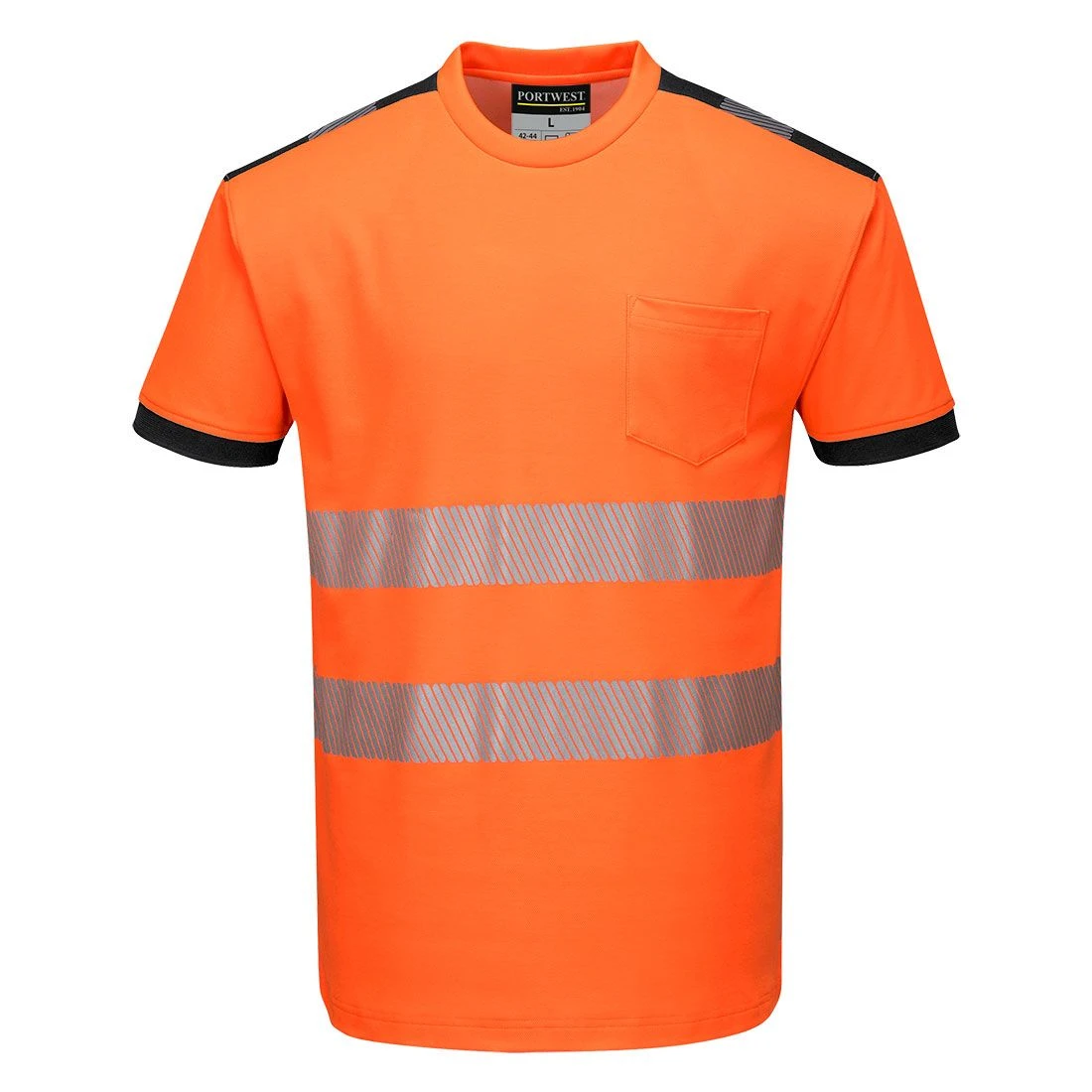 Portwest PW3 Hi-Vis Cotton Comfort T-Shirt S/S 3 Portwest PW3 Hi-Vis Cotton Comfort T-Shirt S/S