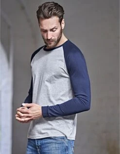 Tee Jays Mens Baseball Tee -XAMAX bfa6e720a7ed325c32ff7f2b82ed9da6e69ba37392ebc4262fbb883c04363f6f