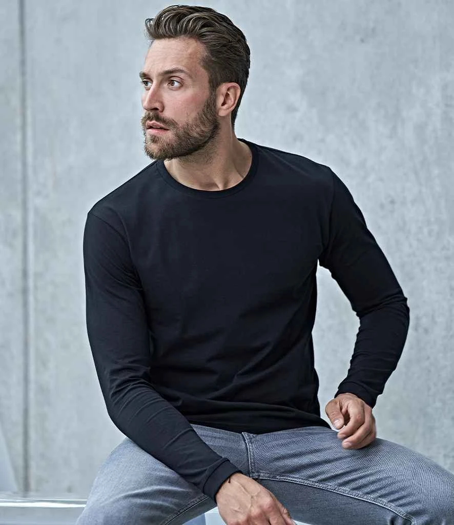 Tee Jays Mens Long Sleeve Fashion Sof-Tee 6 Tee Jays Mens Long Sleeve Fashion Sof-Tee - Image 4