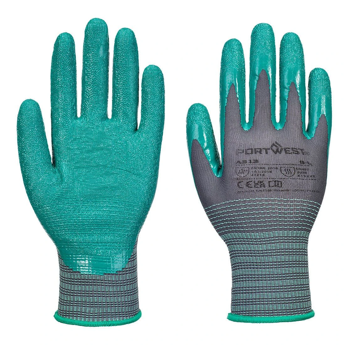 Portwest Grip 15 Nitrile Crinkle Glove (Pk12) 3 Portwest Grip 15 Nitrile Crinkle Glove (Pk12)