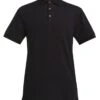Brook Taverner Hampton Premium Cotton Polo Shirt -XAMAX bk613 blk front