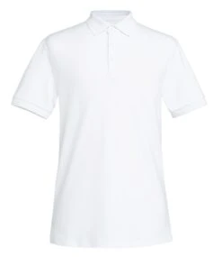 Brook Taverner Hampton Premium Cotton Polo Shirt -XAMAX bk613 whi front 2