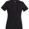 Brook Taverner Ladies Arlington Premium Cotton Polo Shirt 2 Brook Taverner Ladies Arlington Premium Cotton Polo Shirt -XAMAX bk614 blk front