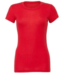 Bella+Canvas Bella Ladies Favourite T Shirt 26 Bella+Canvas Bella Ladies Favourite T Shirt -XAMAX bl6004 red front