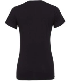 Bella+Canvas Womens Relaxed Jersey Short Sleeve Tee -XAMAX bl6400 blk back 6