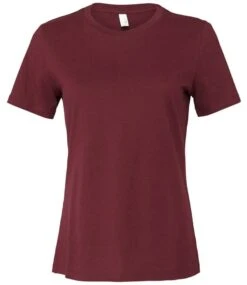 Bella+Canvas Womens Relaxed Jersey Short Sleeve Tee -XAMAX bl6400 mar front 5