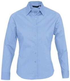 SOL'S Sols Ladies Eden Long Sleeve Fitted Shirt -XAMAX c15b167271722c10af680ce242b8b35423c9011370fdac971ca489bec3beb214