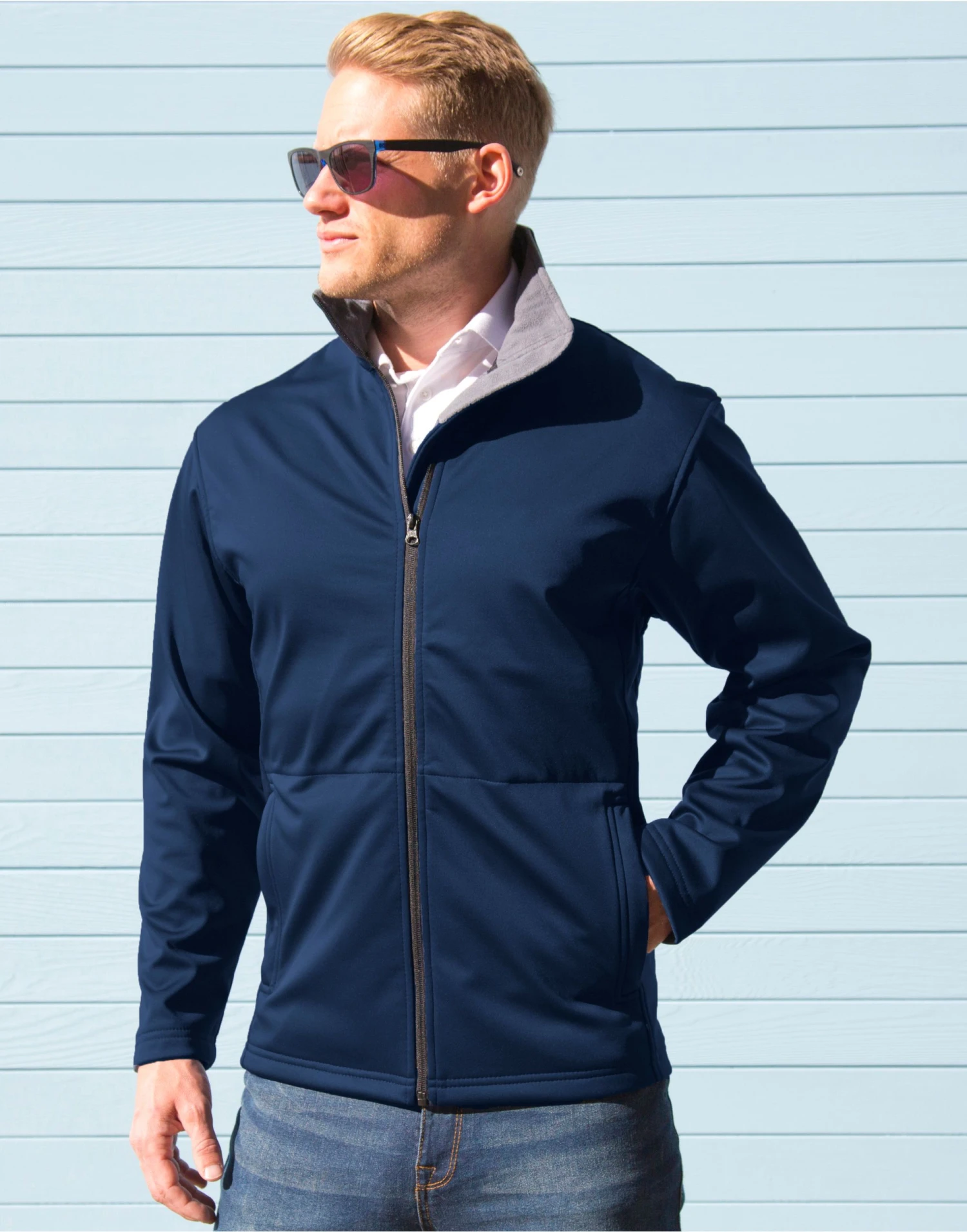 Result Core Mens Softshell Jacket 6 Result Core Mens Softshell Jacket - Image 4