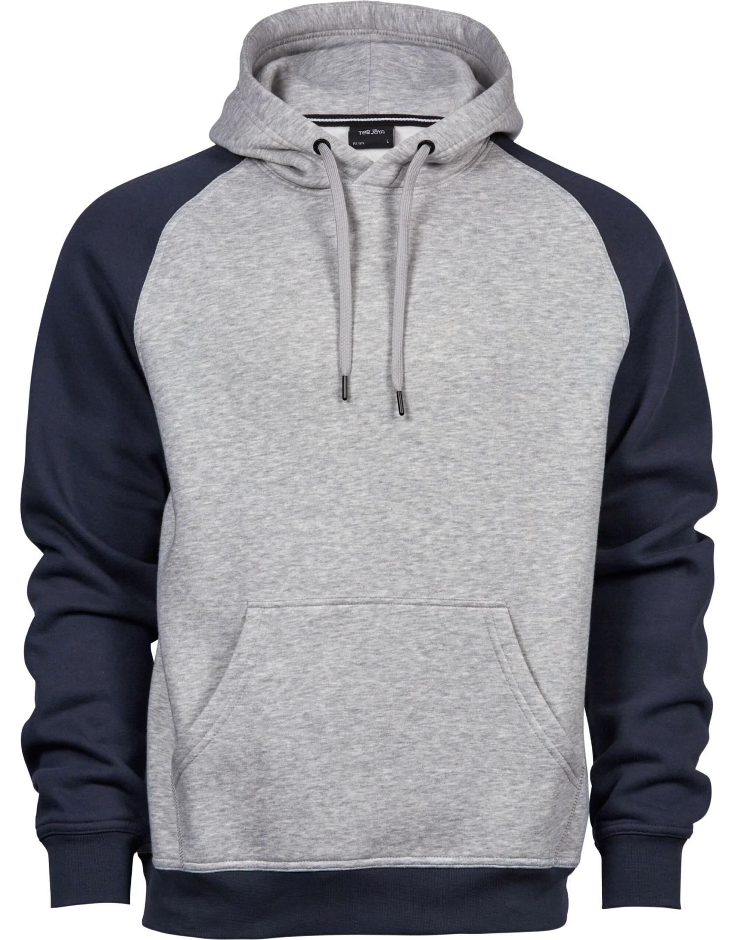 Tee Jays Mens Two-Tone Hooded Sweatshirt 3 Tee Jays Mens Two-Tone Hooded Sweatshirt