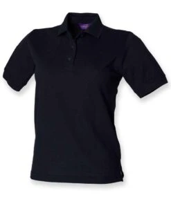 Henbury Ladies Polycotton Piqué Polo Shirt -XAMAX c48355d0ef75ef4adc767aa675024815517cc1a8e4c366a361258daec33d483a