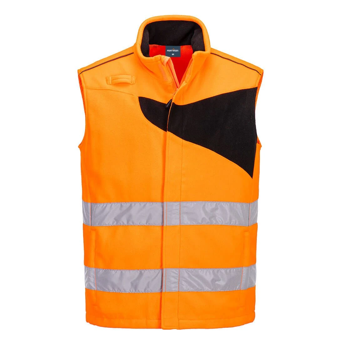 Portwest PW2 Hi-Vis Fleece Bodywarmer 3 Portwest PW2 Hi-Vis Fleece Bodywarmer
