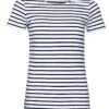 SOL'S Sols Ladies Miles Striped T Shirt -XAMAX c540e7a867c7035d3ce9727bd9e088b4903103db5f7a4006b003a7638115dd9d