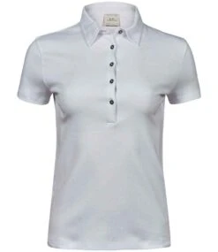 Tee Jays Ladies' Pima Cotton Polo -XAMAX c7d8a3e3e9802bfdbf23319565223f95b72b80fe143144505426ad476053bce5